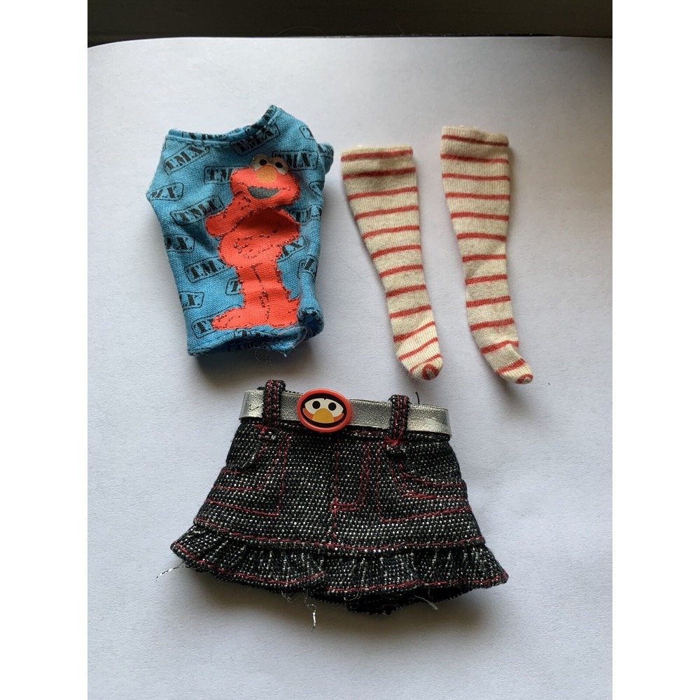 Barbie Doll "Elmo" Clothes/Outfit Set - 1990s Mattel Kids' Story Collection